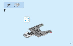 LEGO 31086 instructions page 7 – build guide