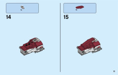 LEGO 31086 instructions page 11 – build guide