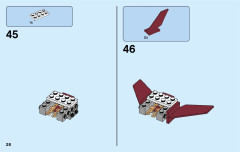 LEGO 31086 instructions page 28 – build guide