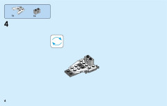 LEGO 31086 instructions page 4 – build guide