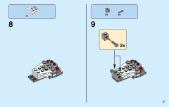 LEGO 31086 instructions page 7 – build guide
