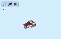 LEGO 31086 instructions page 8 – build guide