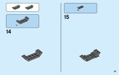 LEGO 31087 instructions page 15 – build guide