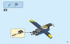 LEGO 31087 instructions page 15 – build guide