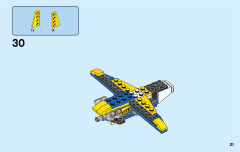 LEGO 31087 instructions page 21 – build guide