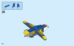 LEGO 31087 instructions page 22 – build guide