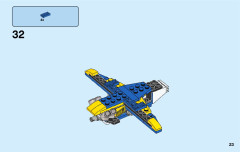 LEGO 31087 instructions page 23 – build guide
