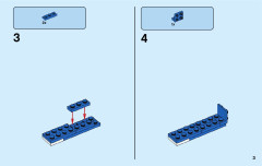 LEGO 31087 instructions page 3 – build guide