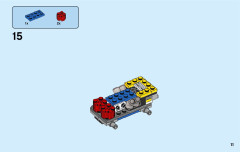 LEGO 31087 instructions page 11 – build guide