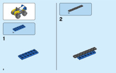 LEGO 31087 instructions page 2 – build guide