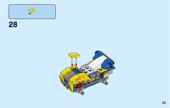 LEGO 31087 instructions page 23 – build guide