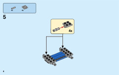 LEGO 31087 instructions page 4 – build guide