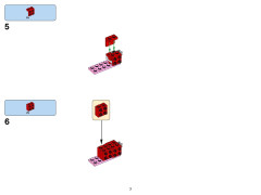 LEGO 31088 instructions page 7 – build guide
