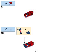 LEGO 31088 instructions page 9 – build guide