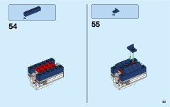 LEGO 31088 instructions page 43 – build guide