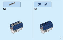LEGO 31088 instructions page 45 – build guide