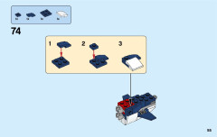 LEGO 31088 instructions page 55 – build guide