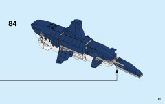 LEGO 31088 instructions page 61 – build guide