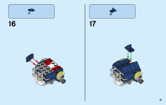 LEGO 31088 instructions page 11 – build guide