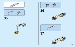 LEGO 31088 instructions page 23 – build guide
