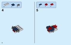 LEGO 31088 instructions page 4 – build guide