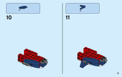 LEGO 31088 instructions page 11 – build guide