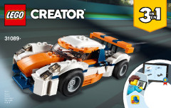 LEGO 31089 instructions page 1 – build guide