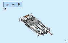 LEGO 31089 instructions page 15 – build guide