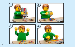 LEGO 31089 instructions page 2 – build guide