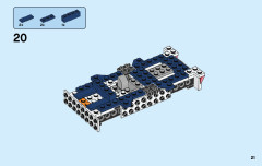 LEGO 31089 instructions page 21 – build guide