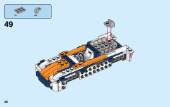 LEGO 31089 instructions page 36 – build guide