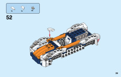 LEGO 31089 instructions page 39 – build guide