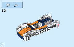 LEGO 31089 instructions page 40 – build guide