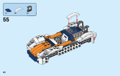 LEGO 31089 instructions page 42 – build guide