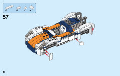 LEGO 31089 instructions page 44 – build guide