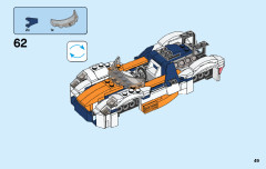LEGO 31089 instructions page 49 – build guide