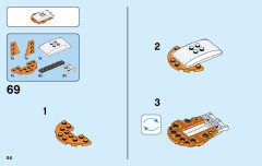LEGO 31089 instructions page 54 – build guide