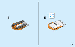 LEGO 31089 instructions page 55 – build guide