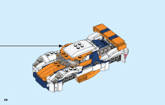 LEGO 31089 instructions page 56 – build guide
