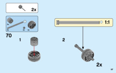 LEGO 31089 instructions page 57 – build guide
