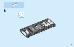 LEGO 31089 instructions page 9 – build guide