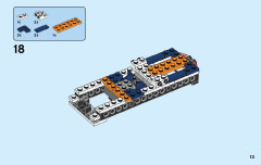 LEGO 31089 instructions page 13 – build guide
