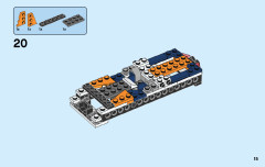 LEGO 31089 instructions page 15 – build guide