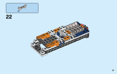 LEGO 31089 instructions page 17 – build guide