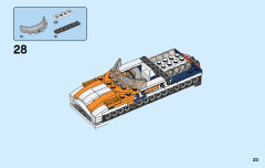 LEGO 31089 instructions page 23 – build guide