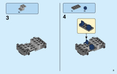 LEGO 31089 instructions page 3 – build guide