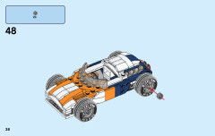 LEGO 31089 instructions page 38 – build guide