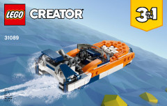 LEGO 31089 instructions page 1 – build guide