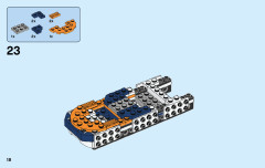 LEGO 31089 instructions page 18 – build guide