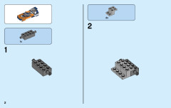LEGO 31089 instructions page 2 – build guide